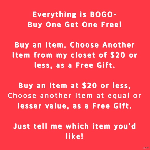 ❗️Everything is BOGO- Buy One Get One Free!❗️ - Picture 2 of 8